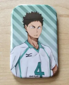 美品】松川一静 スクエア缶バッジ - メルカリ
