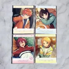 あんスタ 明星スバル 氷鷹北斗 遊木真 衣更真緒 童心珍蔵カード