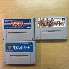 スーパーファミコン ゲームソフト 3本セット