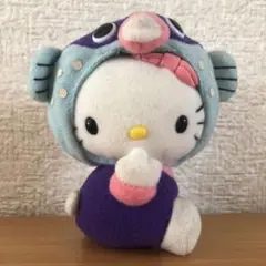 ハローキティ ご当地マスコット ぬいぐるみ 山口限定 ふぐ 【平成レトロ】