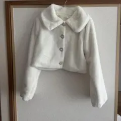 apres jour アプレジュール フェイクファーショートコートのサムネイル