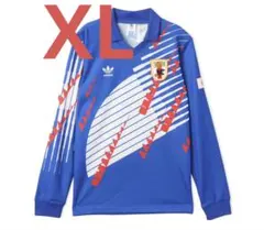サッカー日本代表 長袖シャツ 3XL 復刻 サッカーユニフォーム 1993