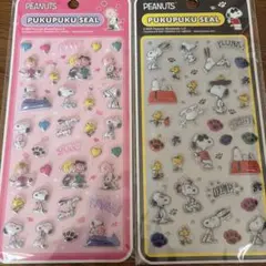 【正規品】スヌーピー　ぷくぷくシール