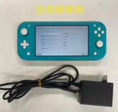Nintendo Switch Lite ターコイズ 本体 ACアダプター付き