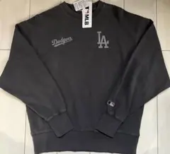 新品　Mサイズ　MLB ドジャース　裏毛トレーナー　インディゴ