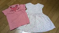 ファミリアポロシャツとRalphLaurenワンピース