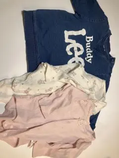 まとめ売りBuddy Lee 青 長袖 トップス　肌着2着