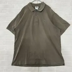 美品】LACOSTE 鹿の子ポロシャツ 5191L カーキ サイズ5(L) - メルカリ