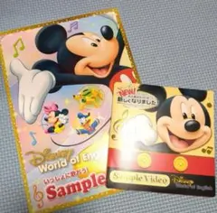 ワールドファミリー ディズニー 英語 DWE サンプルビデオ サンプルCD