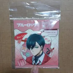 ブルーロック　ビッググリッター缶バッジ。糸師凛。未開封