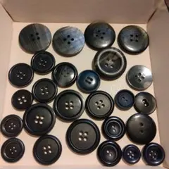 ブラック色々 シンプルボタン