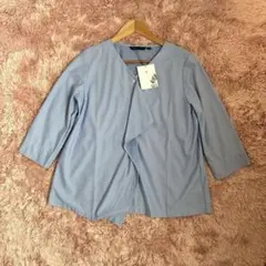 【新品タグ付】JANE PACKER ストライプ ブラウス M