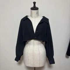 グレイル　GRL シャツ　ブラウス　黒