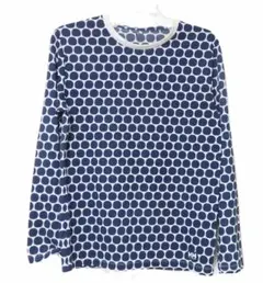 HELLY HANSEN　レディース ドット柄 長袖Tシャツ　US-S