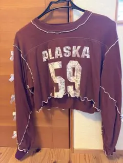 ALASKA 59 リボン付き スウェット トレーナー