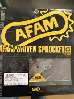 AFAM スプロケ 前後 525-17 525-37 トライアンフ 未使用 - メルカリ
