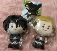 進撃の巨人 KINOKOS リヴァイ エルヴィンセット