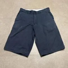 Schott ショット　ハーフパンツ　チノパン　紺　ネイビー　Lのサムネイル