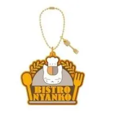 E★一番くじ 夏目友人帳 ニャンコ先生 H賞ボトルキープタグ風ラバーチャーム