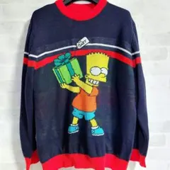 H&M シンプソンズ クリスマス ニット セーター M パーティー プレゼント