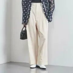 UNITED ARROWS ダブルタック イージー パンツ XS