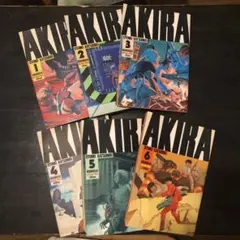AKIRA アキラ 全巻 大友克洋 1-4刷,2.3.4-初版,5.6-3刷 - メルカリ