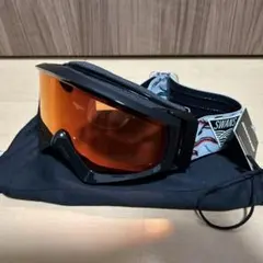 SWANS GUESTスノーゴーグル　メガネ　ヘルメット使用可　ブラック