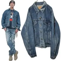 LEVI’S リーバイス 80s ヴィンテージ デニムジャケット Gジャン XL