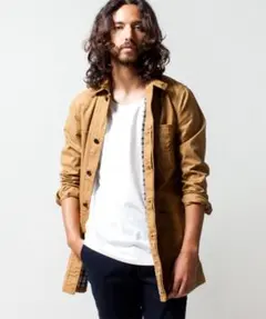 Lee nanouniverse 別注 ナノユニバース リー ショップコート Mのサムネイル