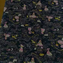別珍プリント生地　86cm幅×3.1m