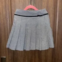a.V.V チェック柄 プリーツスカート 120