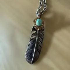 アリゾナフリーダム　上金ターコイズハートフェザー　T-50o 60mm