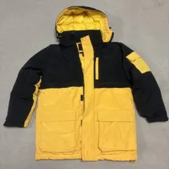 【再値下げ!】H&Mバイカラーダウンジャケット 黒と黄色