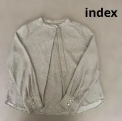 index ジョーゼットボウタイブラウス