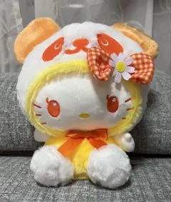パンダ ハローキティ マーガレット超BIGぬいぐるみ
