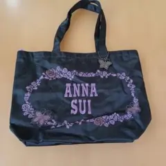ANNA SUI 花柄トートバッグ
