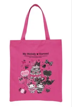 Happyくじ My Melody 一番くじ マイメロ クロミ トートバッグ
