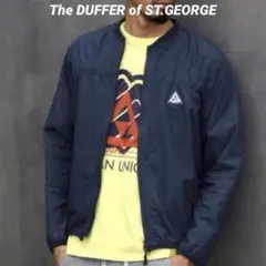 美品 DUFFER 2.4万円 ノーカラー ナイロン ブルゾン 軽量 ギャザーのサムネイル