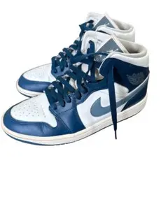 Nike Air Jordan 1 ホワイト/ネイビー