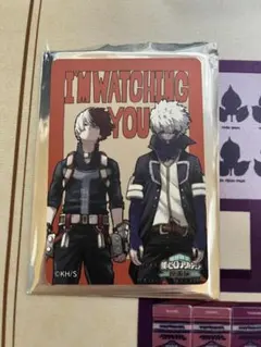 僕のヒーローアカデミア　ヒロアカ　原画展　マグネットステッカー　轟焦凍　荼毘