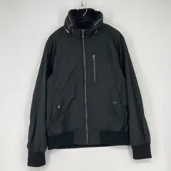 MOSSIMO モッシモ フード付きナイロンジャケット Mサイズ ブラック