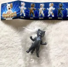全開猫人 パワーキャッツ マスコットフィギュア BLACK ガチャ