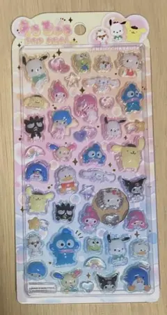 うるちゅるポップシール　サンリオキャラクターズ