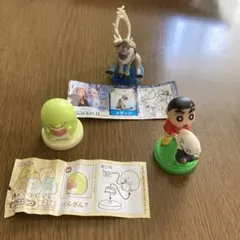 チョコエッグ＊すみっコぐらし・クレヨンしんちゃん・アナと雪の女王＊3体セット