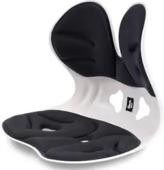 姿勢矯正椅子 カーブルチェア 骨盤サポート 腰痛対策 猫背 グレー 軽量