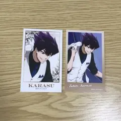 ブルーロック　AGF AMNIBUS スーツモデル　イラストカード　烏