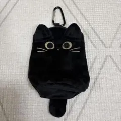 猫　ポーチ　カルディ　カラビナ付き