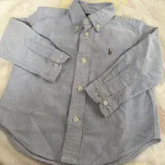 【美品】　ベビー　長袖シャツ　ラルフローレン　90cm 24M