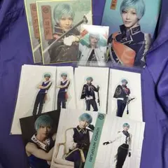 ミュージカル刀剣乱舞 一期一振 ブロマイド、クリアカード 色紙セット