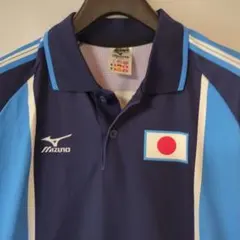 MIZUNO ミズノ 明治大学ラグビー部 ゲームシャツ ポロシャツ Lサイズ